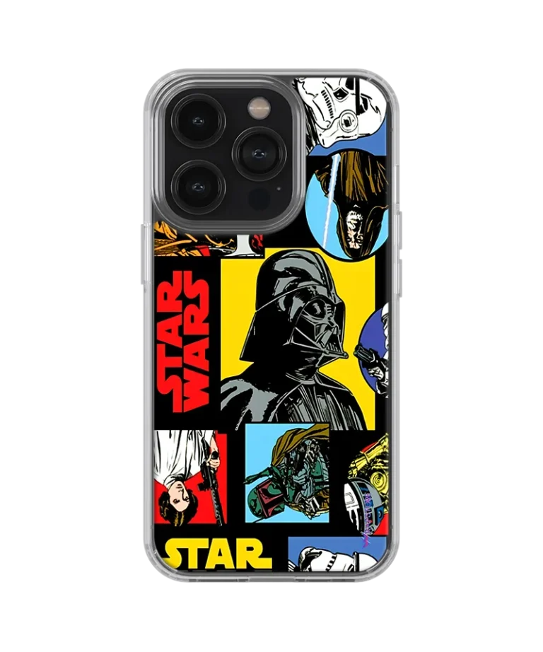 Star Wars Collage Silicone Case