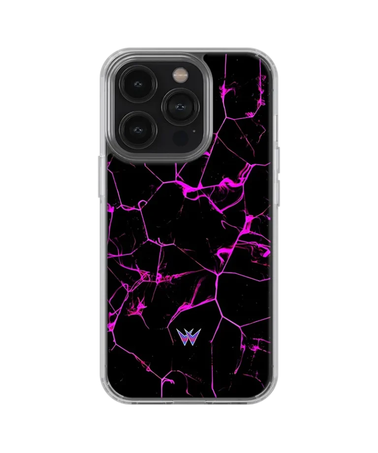 Marble Dark Thread Silicone Case