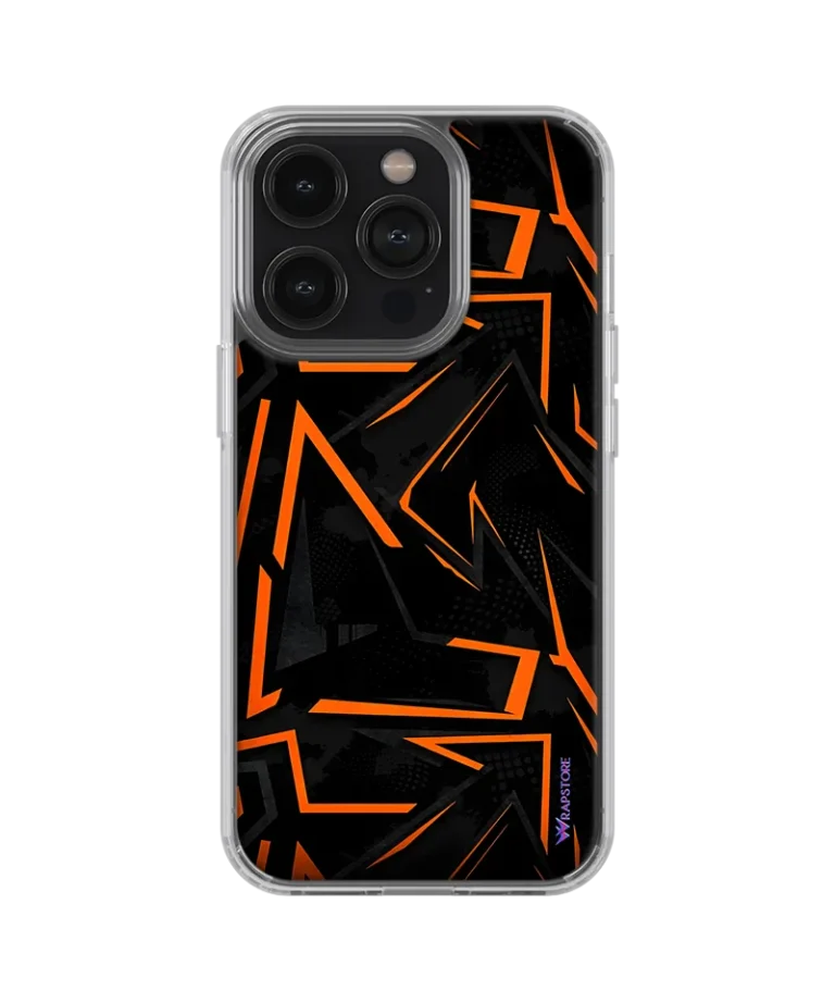 Yellow Striped Silicone Case