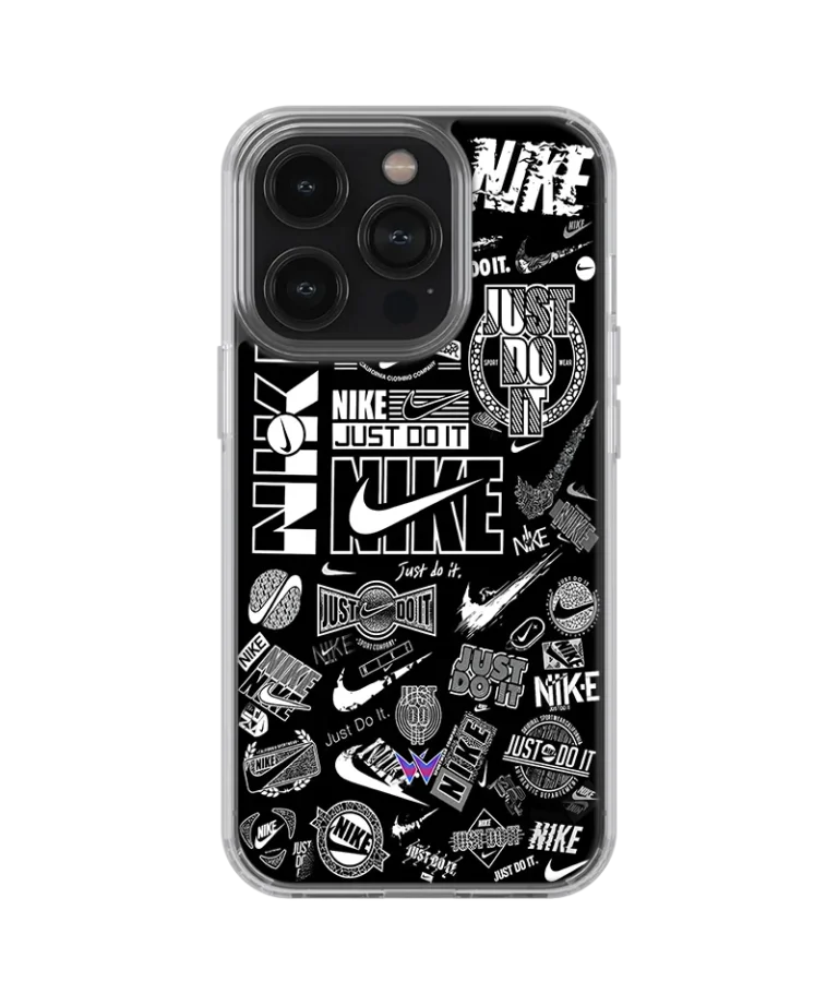 Brand B&W Collage Silicone Case