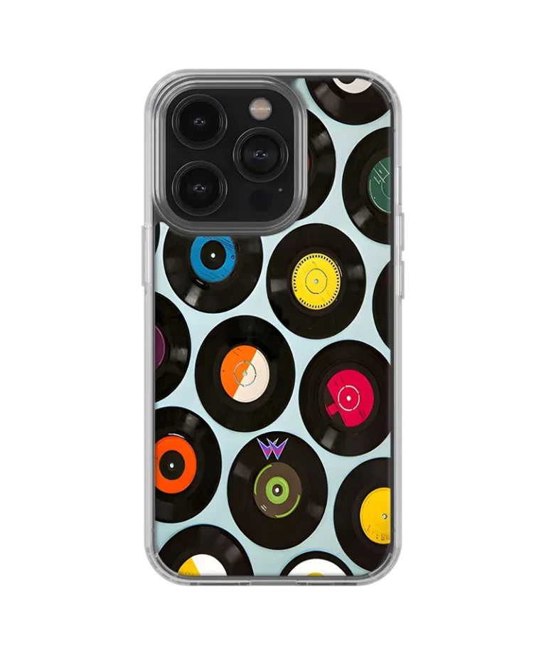 Music Records Silicone Case
