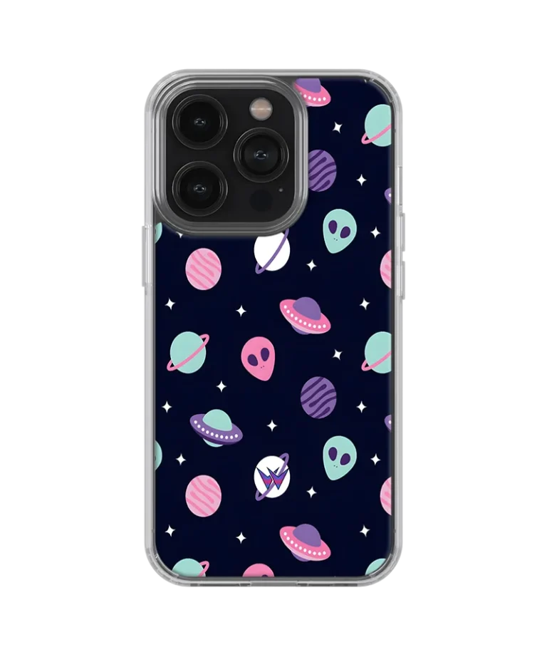 Pink Galaxy Silicone Case