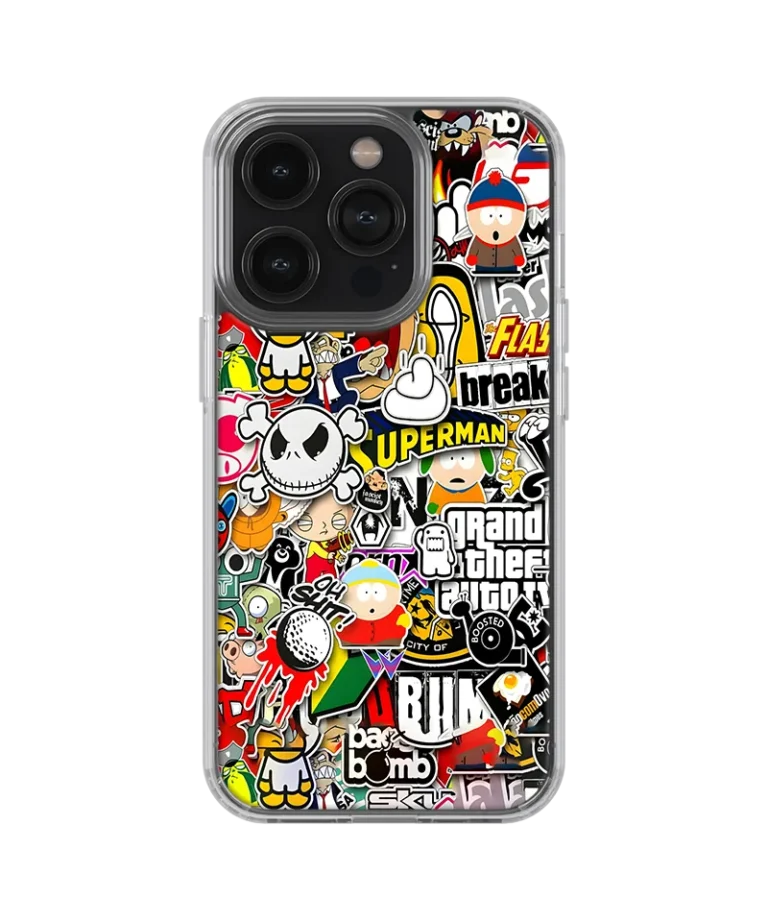 Dope Collage Silicone Case
