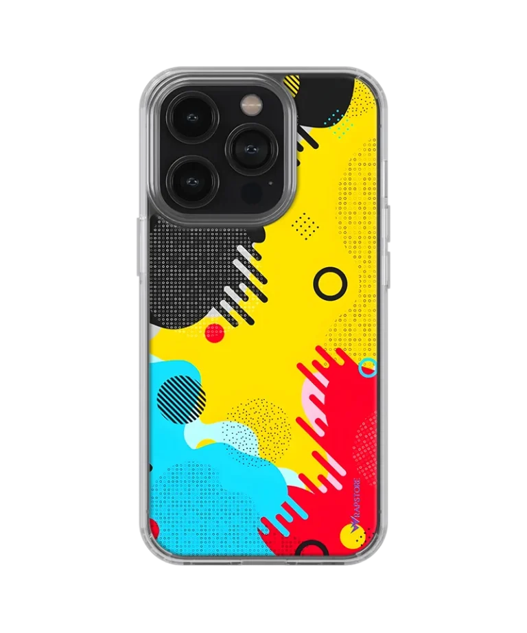 Color Spill Silicone Case