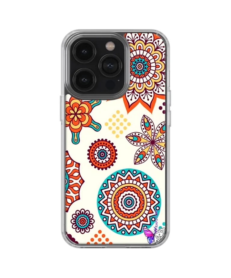 Pastel Mandal Silicone Case