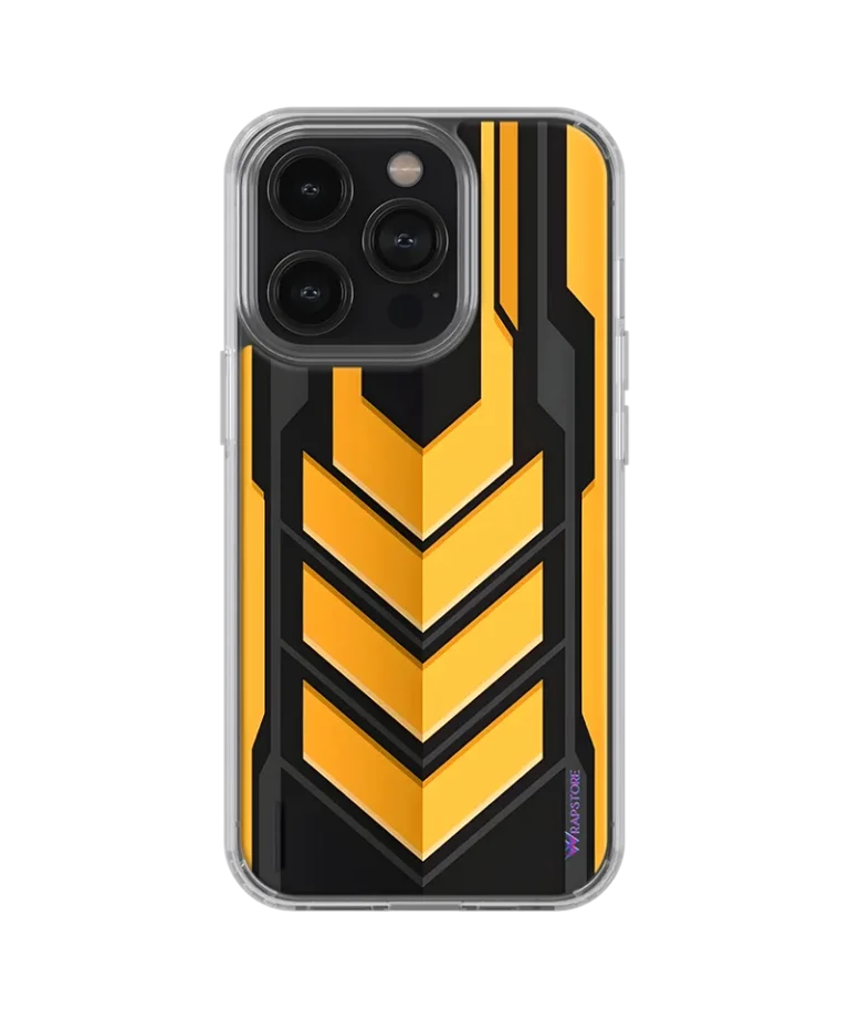 Yellow Arrow Silicone Case