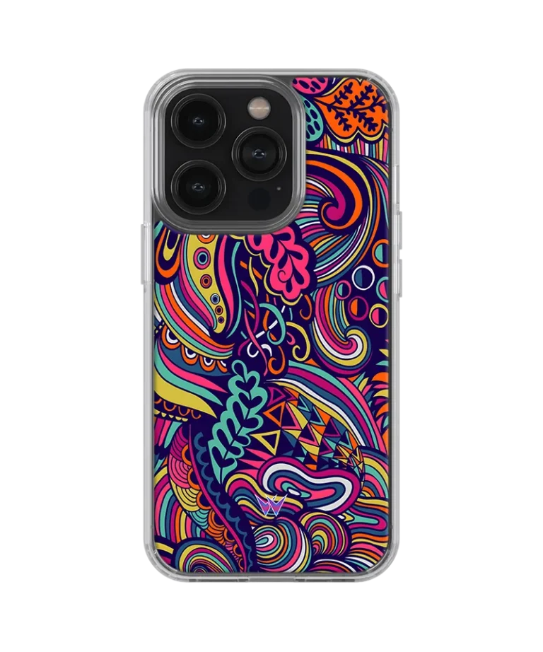 Crazy Madhubani Silicone Case