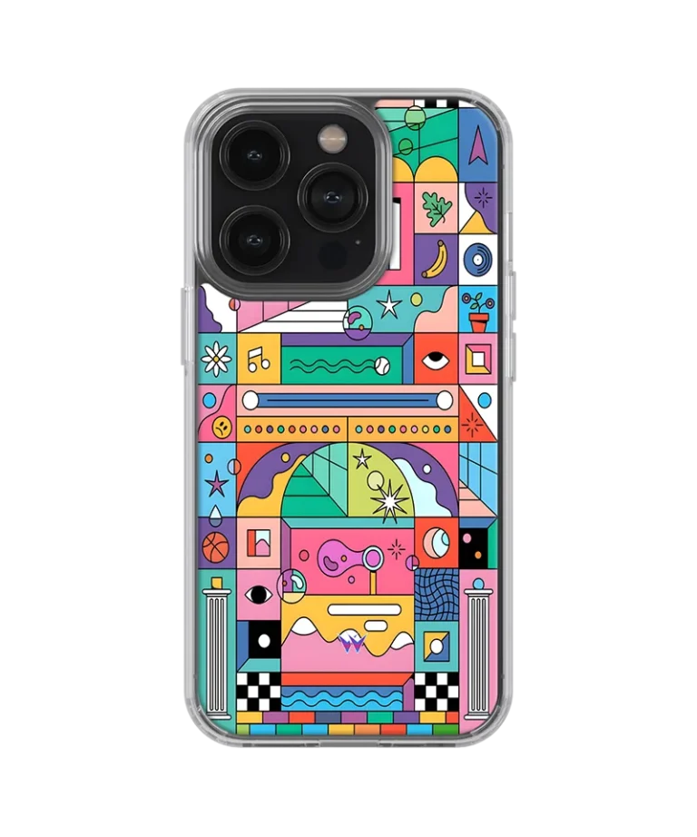 Color Doodle Silicone Case