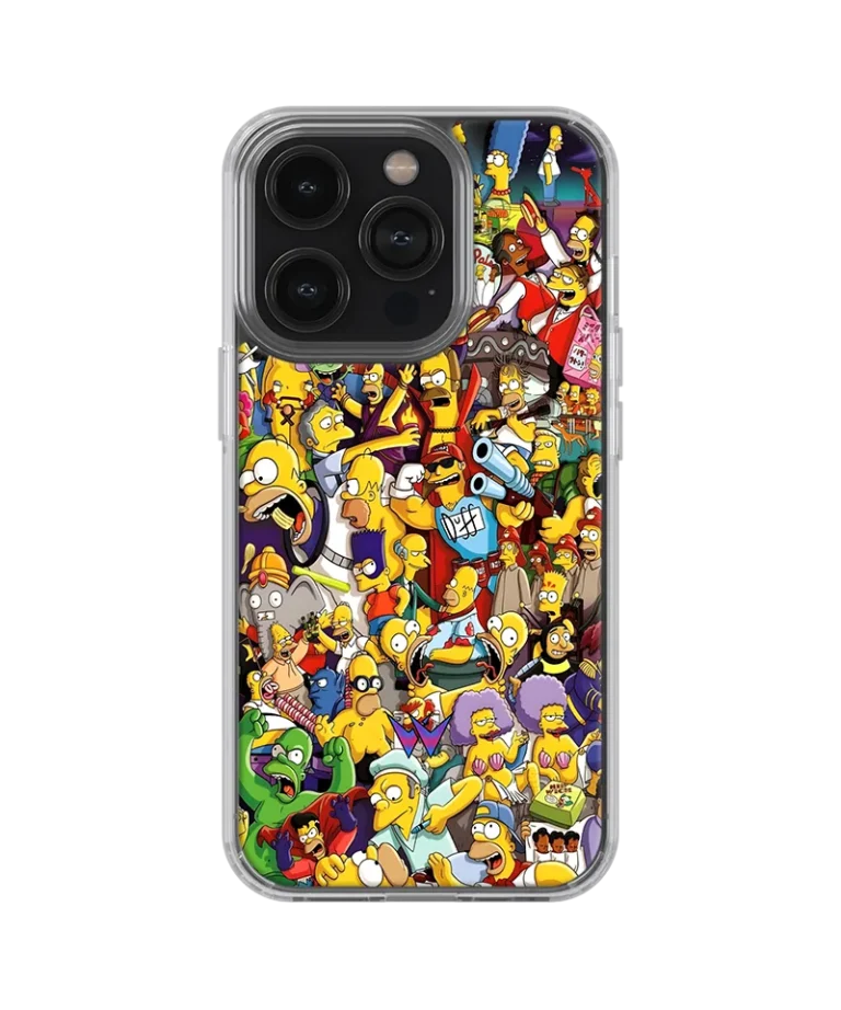 Simpsons Doodle Silicone Case