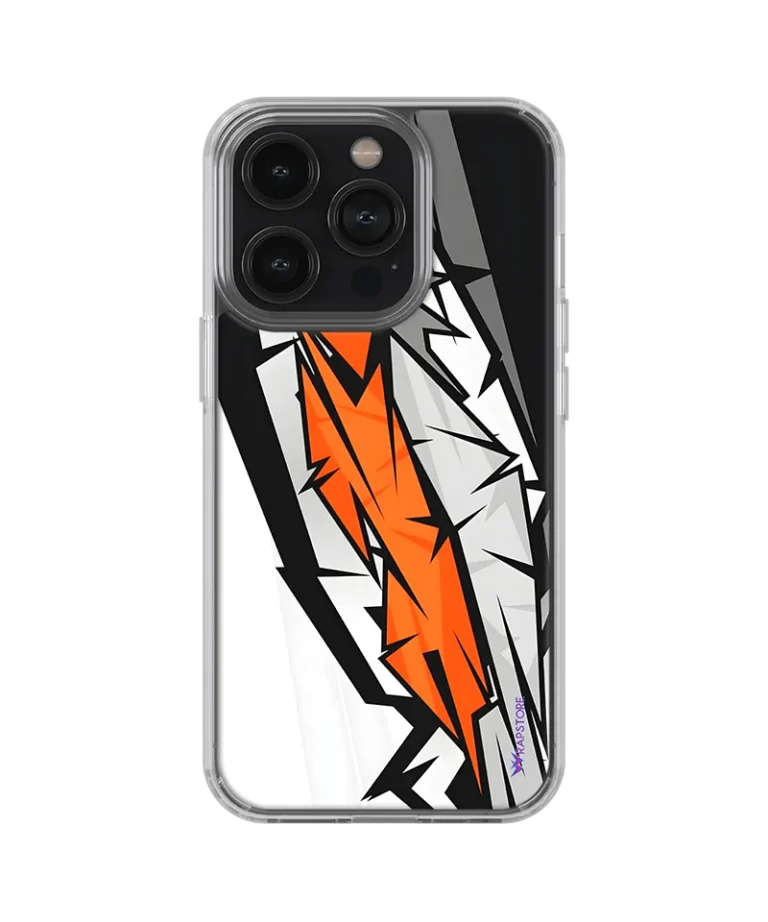 Spiked Greyed Silicone Case