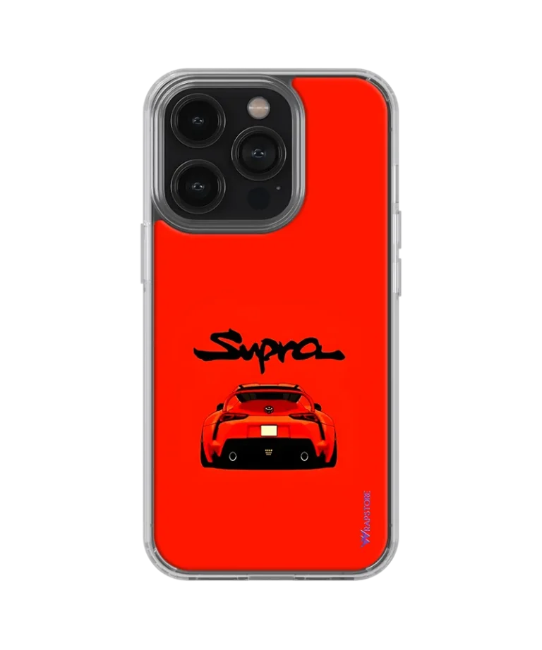 Supra Red Silicone Case