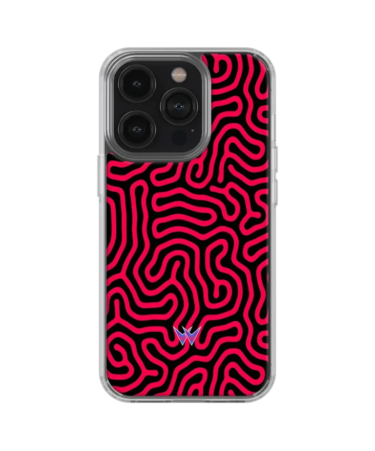 Red Groove Silicone Case
