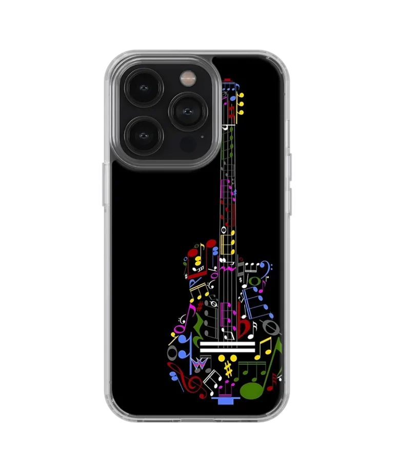 Color Guitar Silicone Case