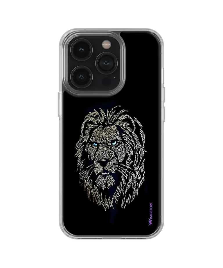 Text Lion Silicone Case