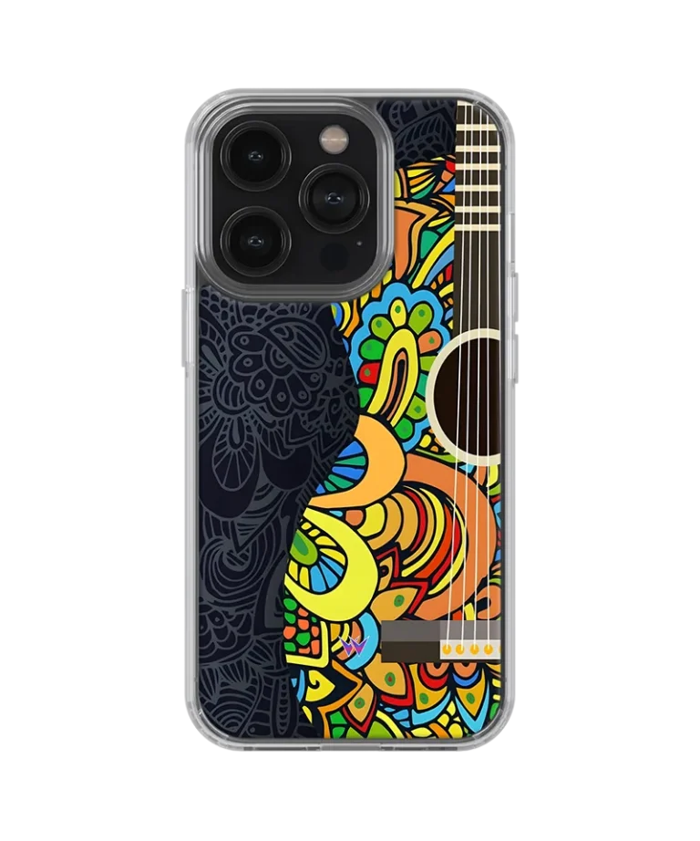 Mandala Guitar Silicone Case
