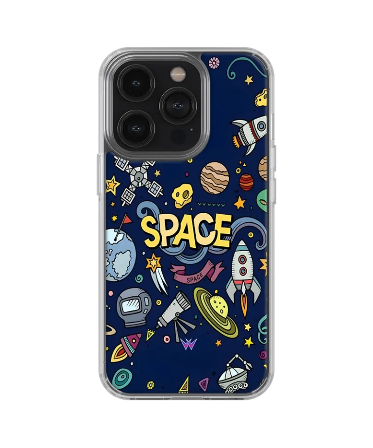Space Doodle Silicone Case