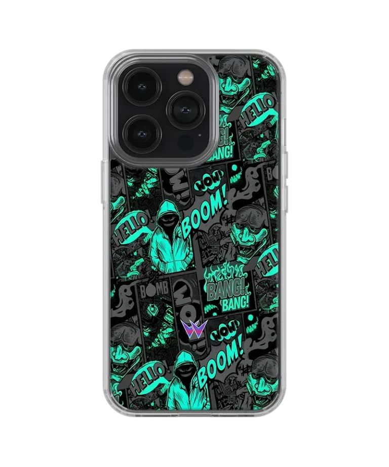 Neon Boom Silicone Case