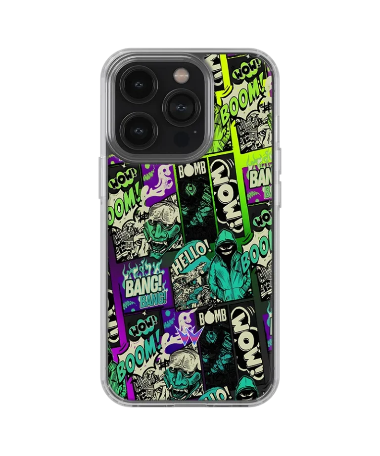Color Boom Silicone Case