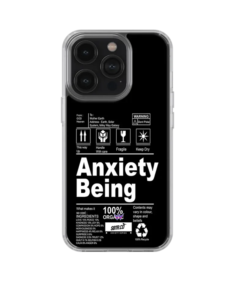Anxiety Being Silicone Case