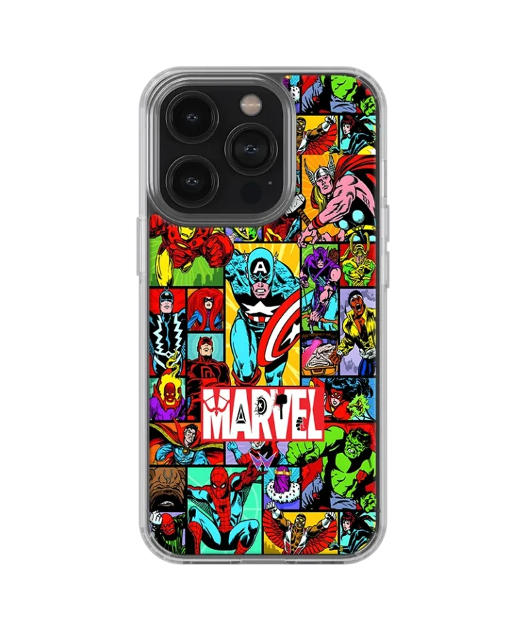 Marvel Supers Silicone Case