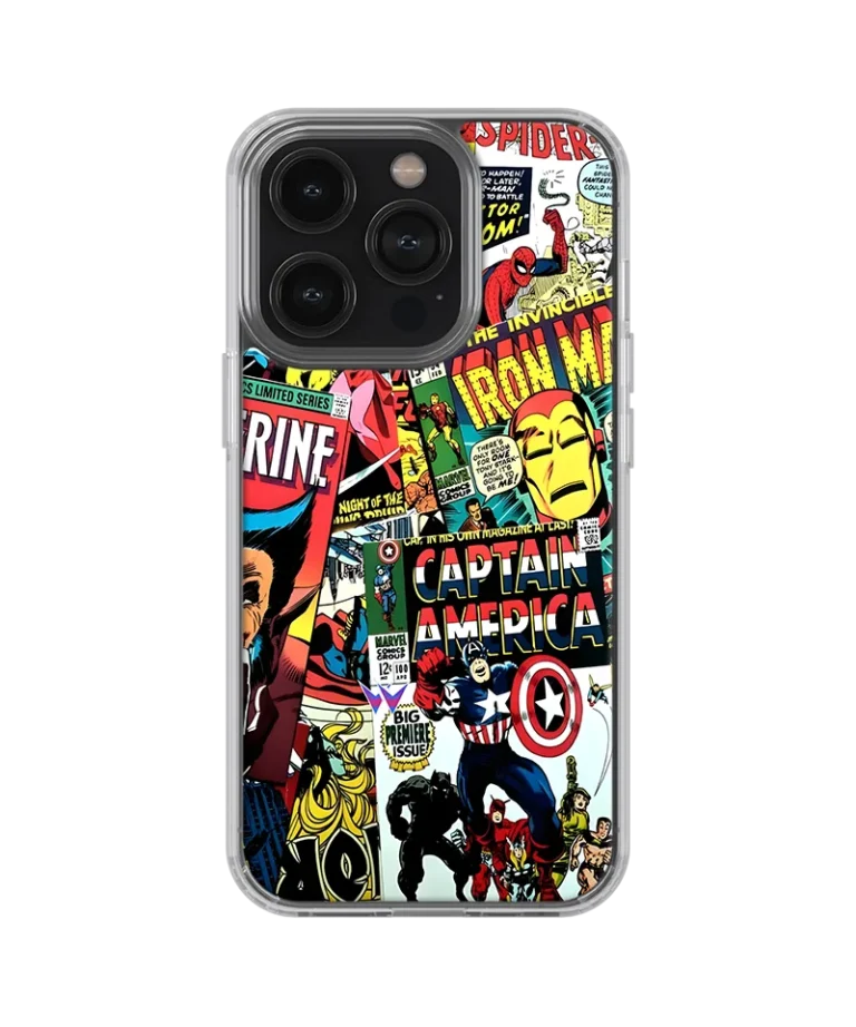 Comic Collection Silicone Case