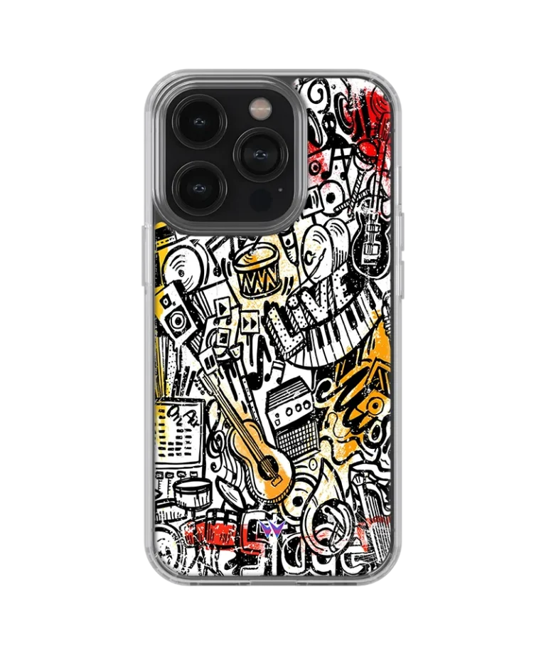 Music Sketch Silicone Case