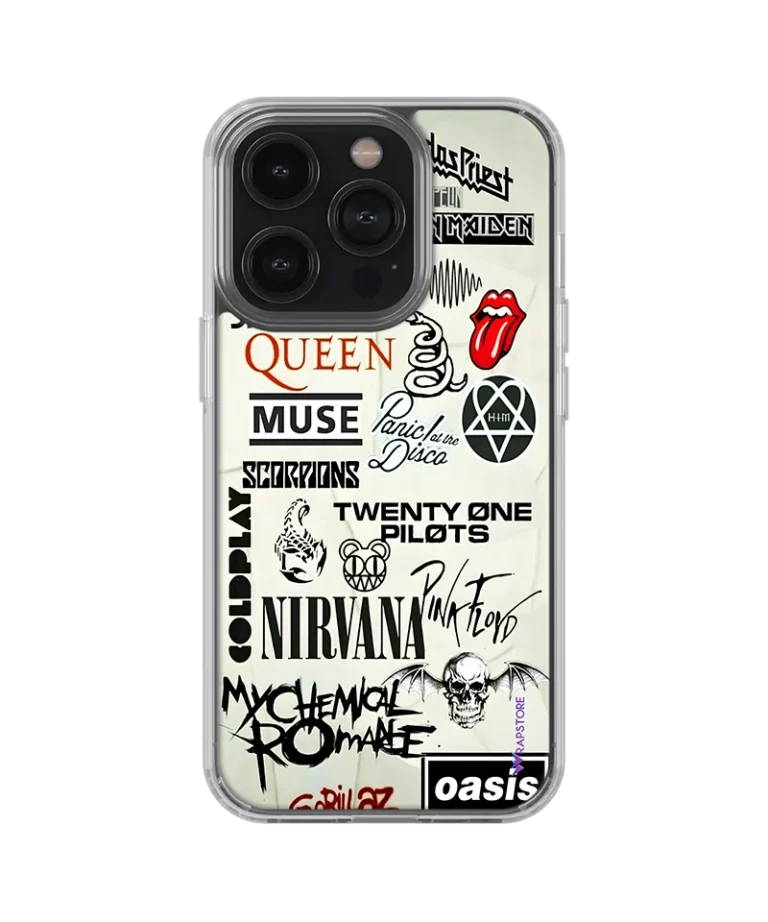 Metal Bands Silicone Case