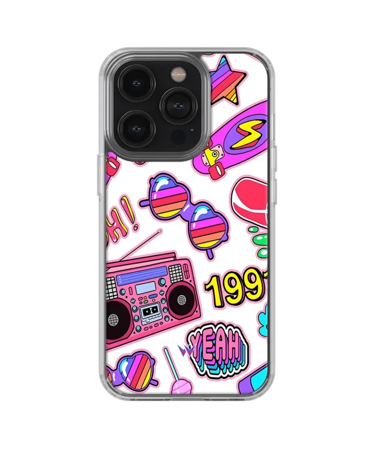 90s Vibes Silicone Case