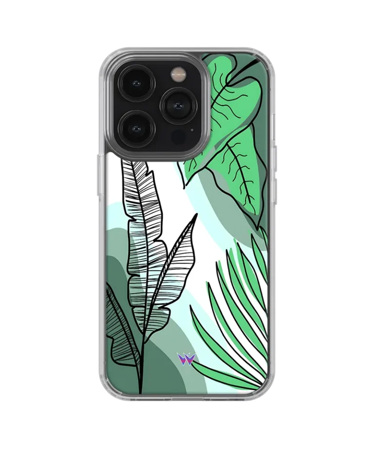 Leafy Scene Silicone Case