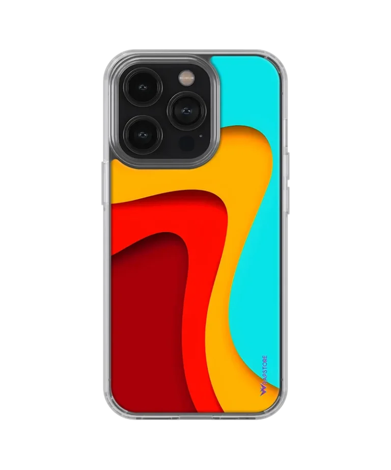 Splashed Waves Silicone Case