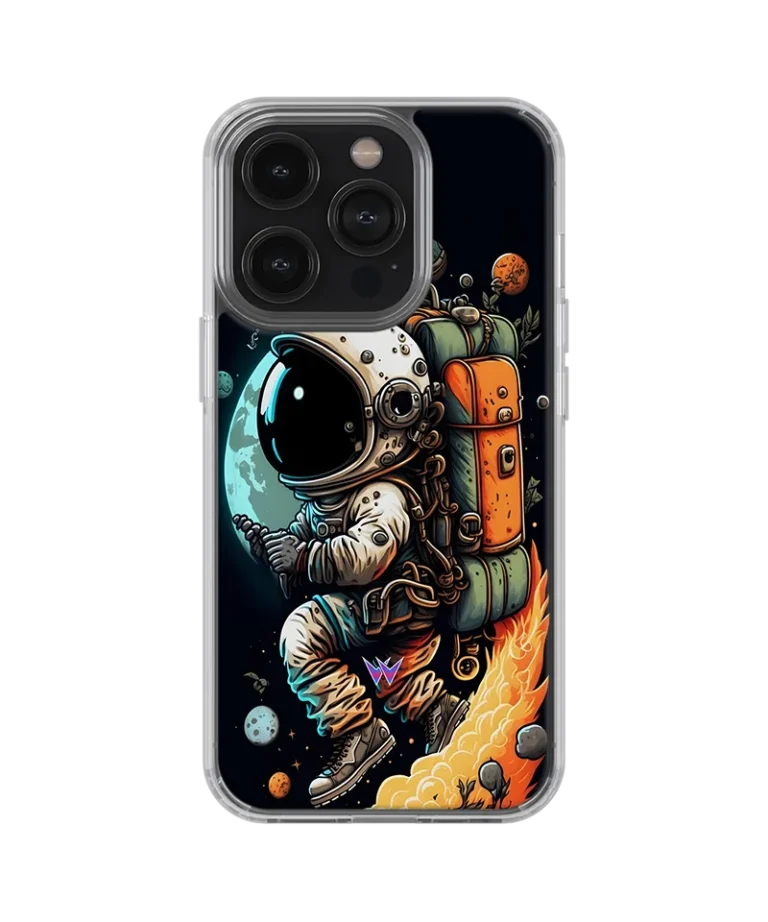 Space Burning Silicone Case