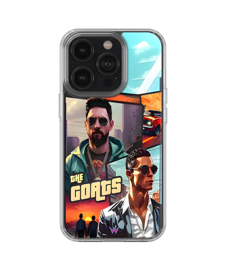 Messi Ronaldo Silicone Case