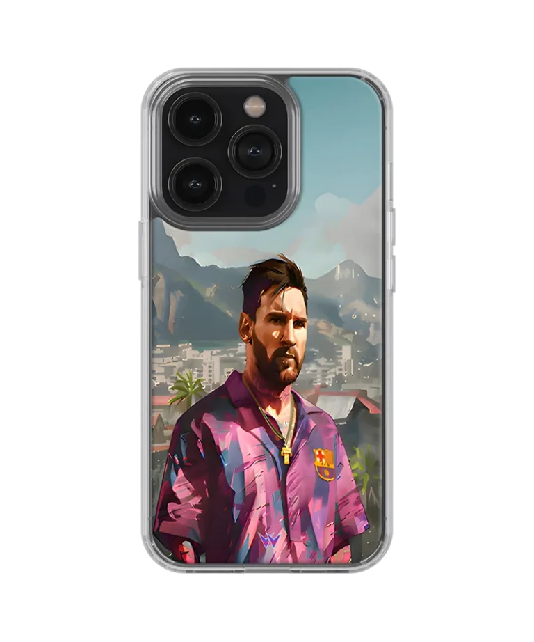 Messi Pastel Silicone Case