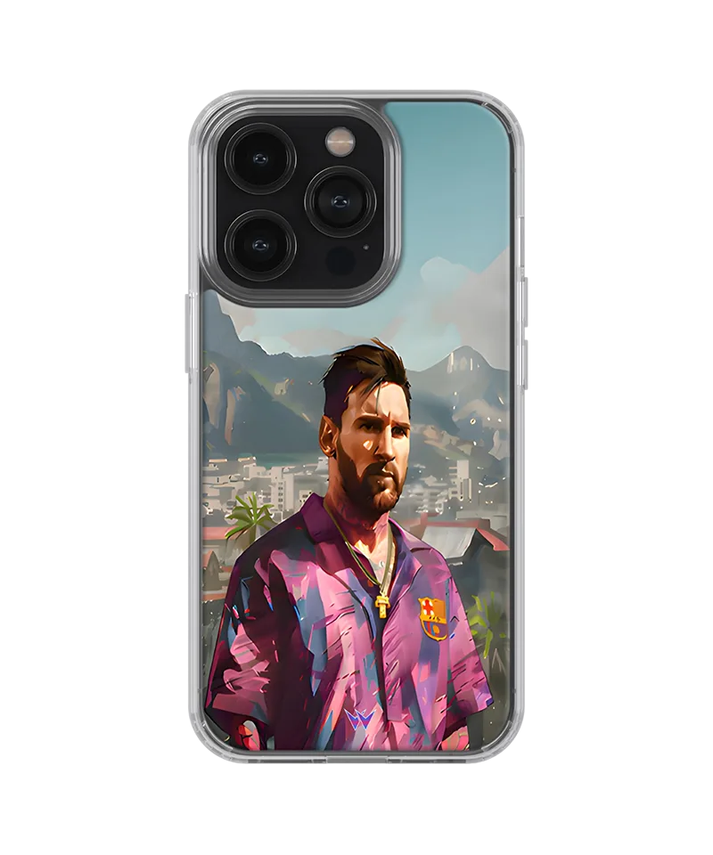 Messi Pastel Silicone Case