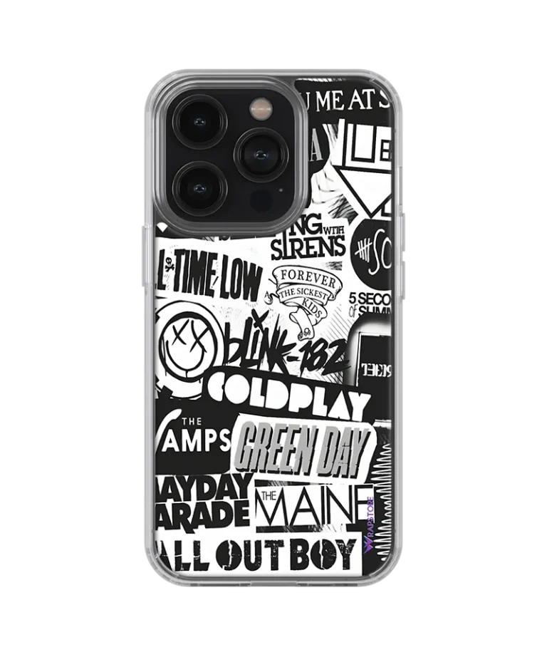 Music Bands Silicone Case