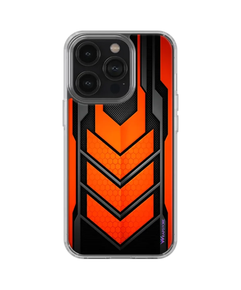 Orange Armour Silicone Case