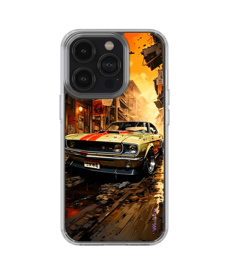 Retro Muscle Silicone Case