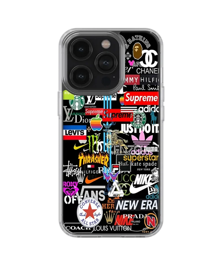 Brand Collage Silicone Case