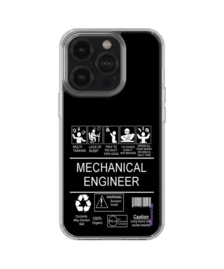 Mechanical Engineer Silicone Case