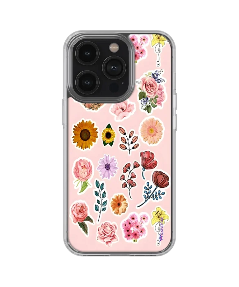 Cute Flowers Silicone Case