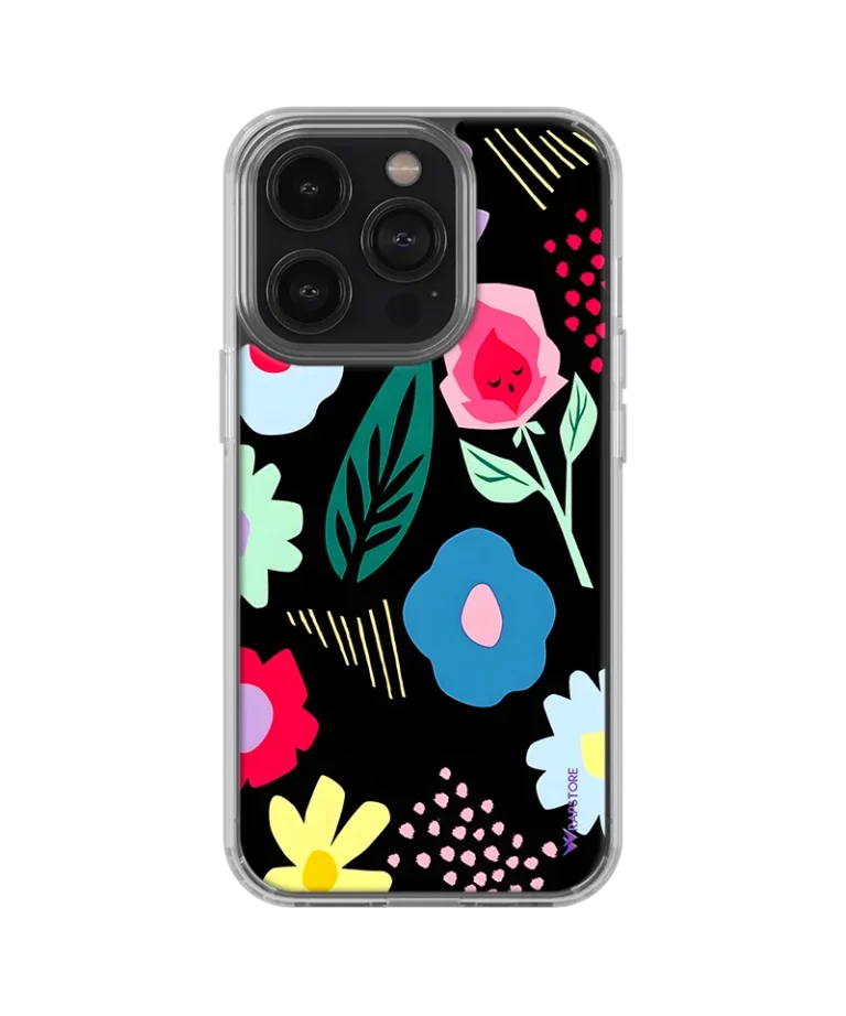 Flowers Cut Silicone Case