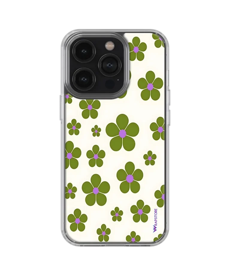 Green Lily Silicone Case