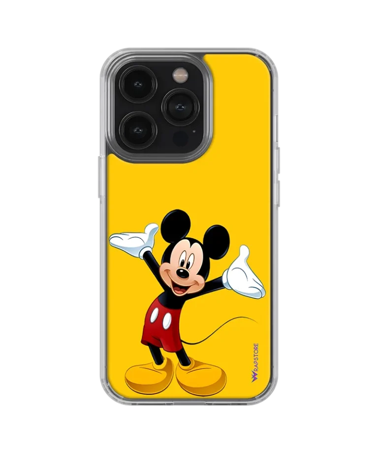 Yellow Mickey Silicone Case