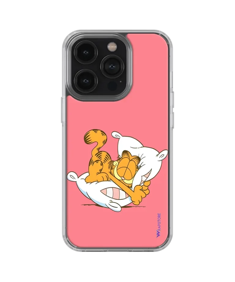 Sleepy Garfield Silicone Case