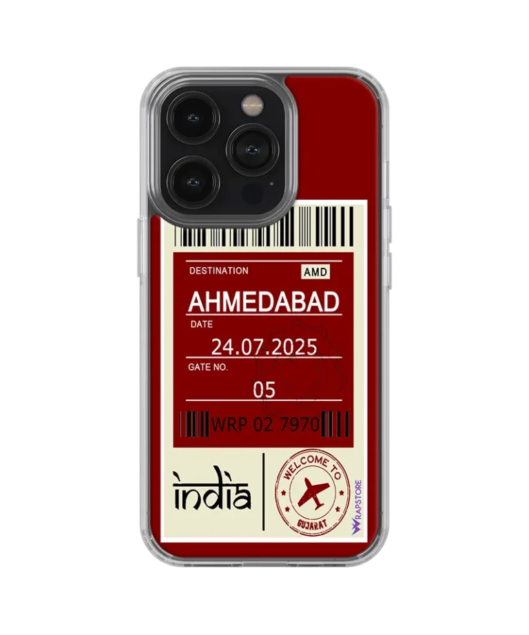 Ahmedabad Pass Silicone Case