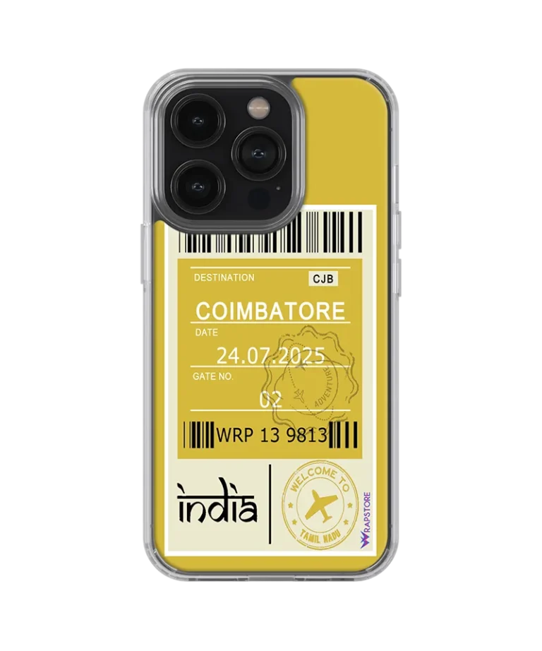Coimbatore Pass Silicone Case
