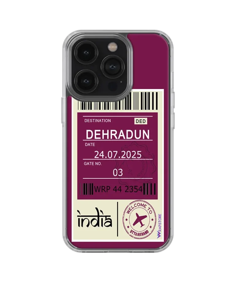 Dehradun Pass Silicone Case