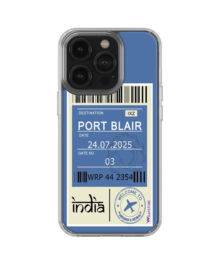 Port Blair Pass Silicone Case
