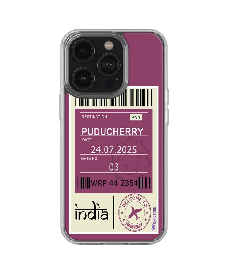 Puducherry Pass Silicone Case