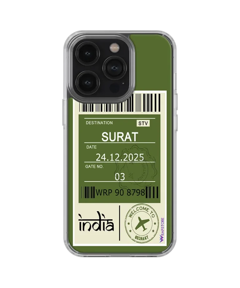 Surat Pass Silicone Case